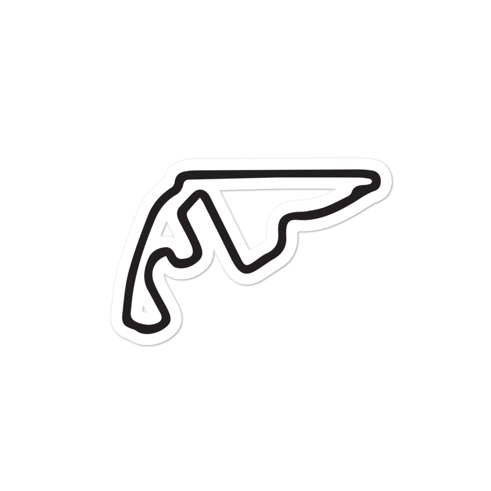 Yas Marina Track Sticker - 4x4