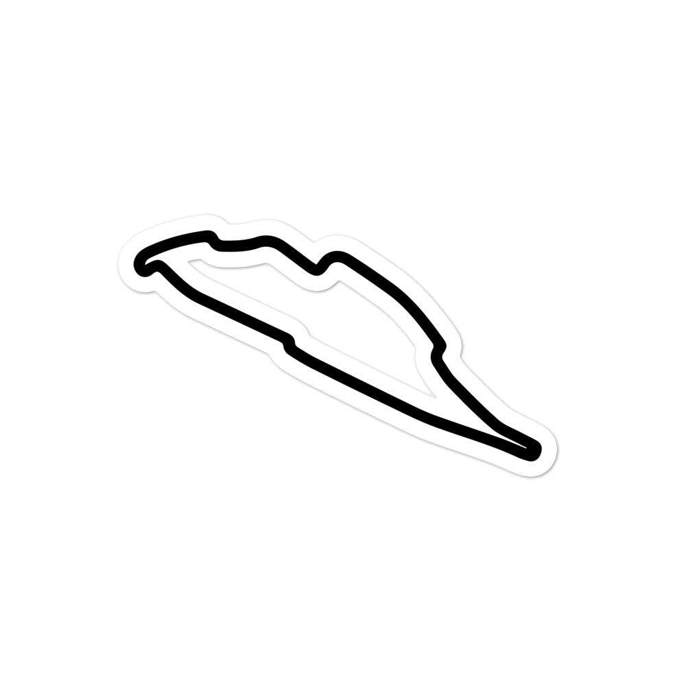 Gilles-Villeneuve Track Sticker - Formula Fans