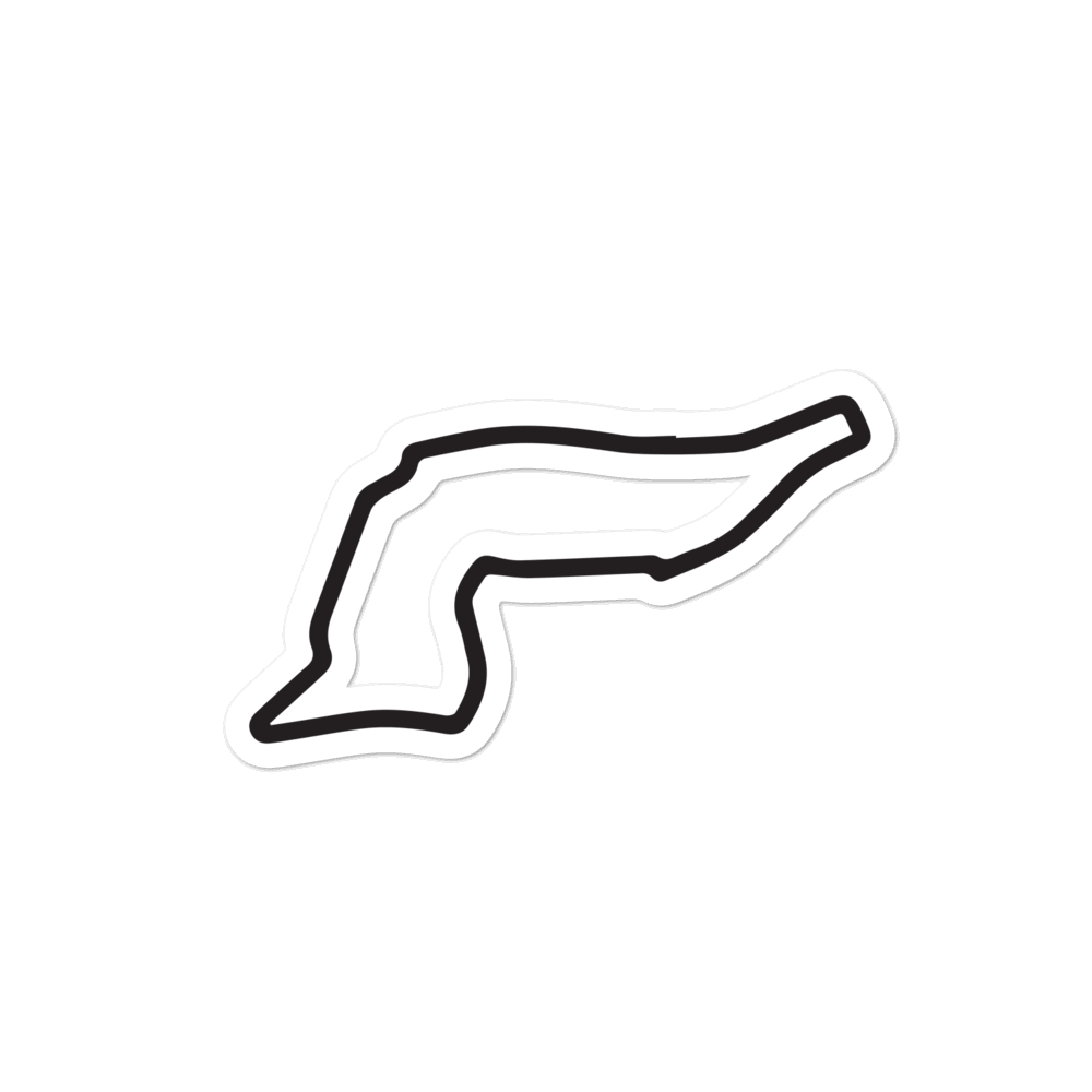 Imola Track Sticker 4x4