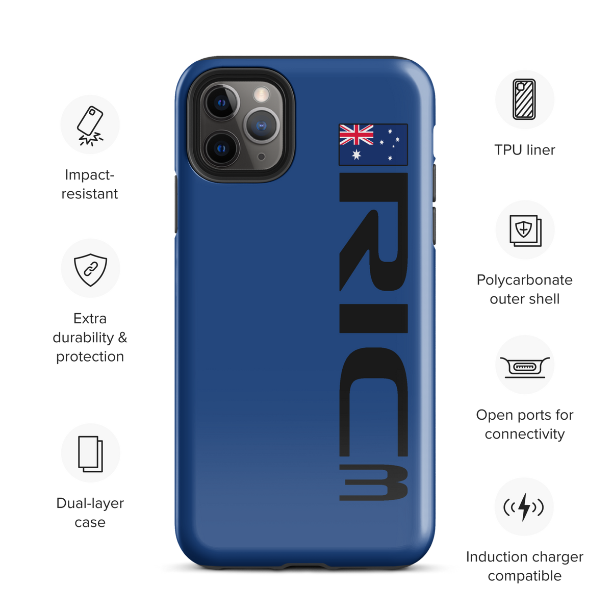 Daniel Ricciardo #3 Case for iPhone® - Formula Fans