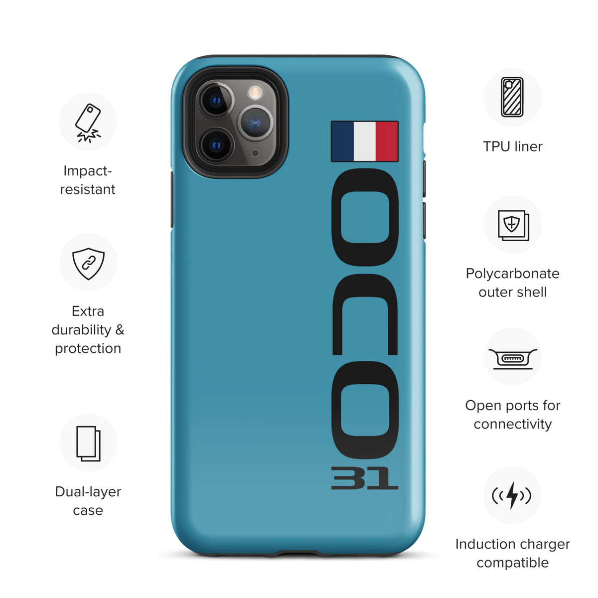 Esteban Ocon #31 Case for iPhone® - Formula Fans