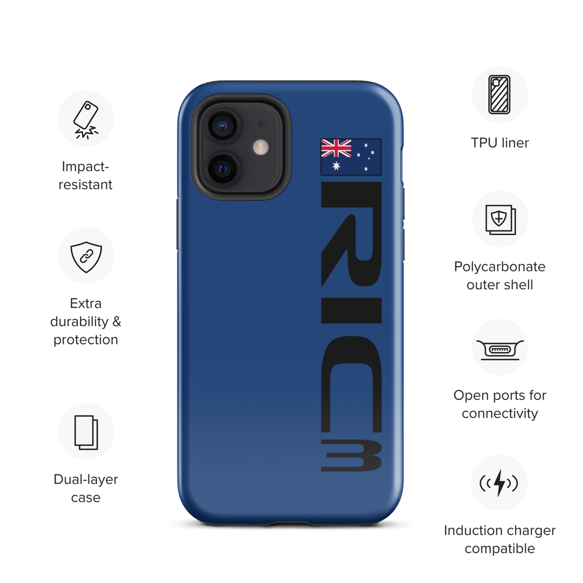 Daniel Ricciardo #3 Case for iPhone® - Formula Fans