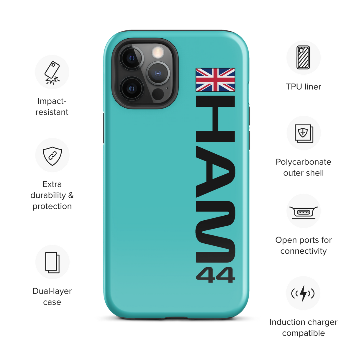 Lewis Hamilton #44 Case for iPhone® - Formula Fans