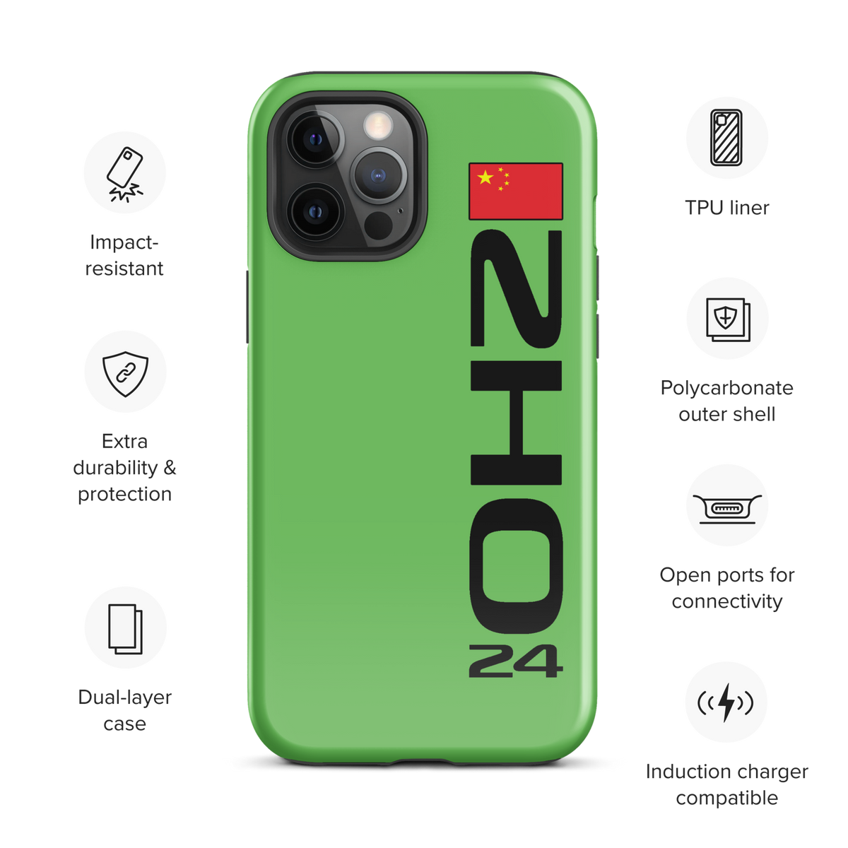 Zhou Guanyu #24 Case for iPhone® - Formula Fans
