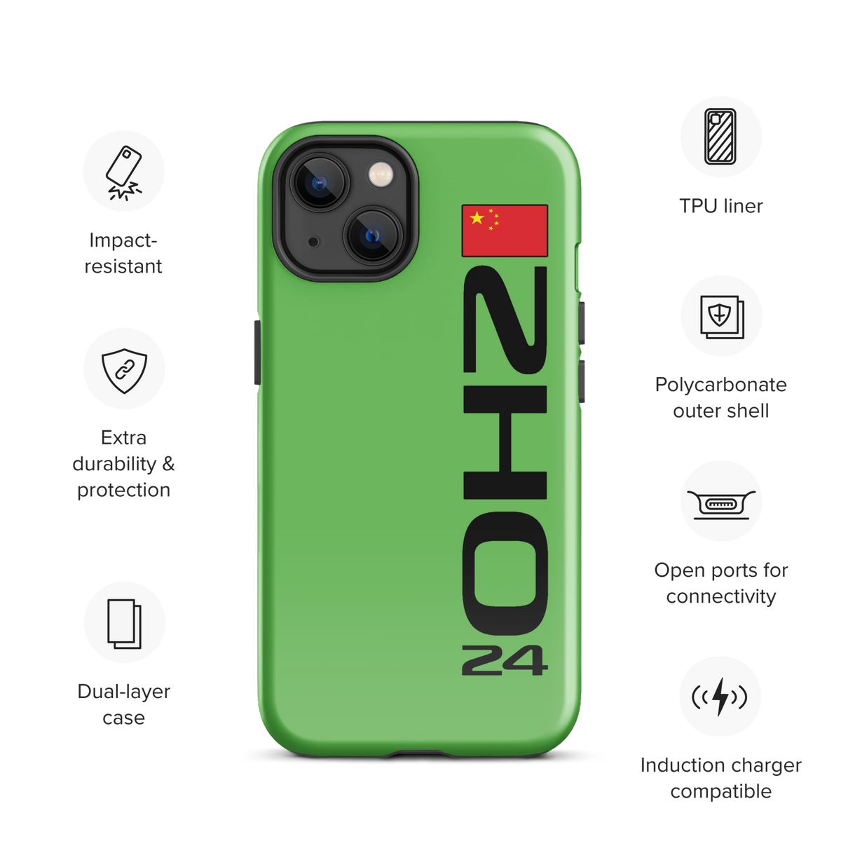 Zhou Guanyu #24 Case for iPhone® - Formula Fans