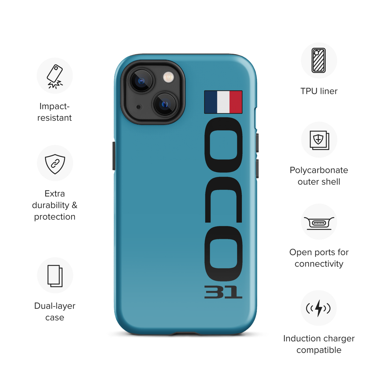 Esteban Ocon #31 Case for iPhone® - Formula Fans