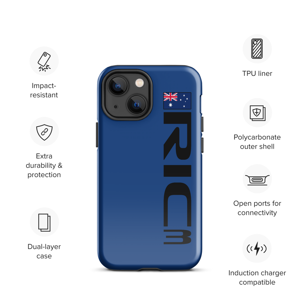 Daniel Ricciardo #3 Case for iPhone® - Formula Fans