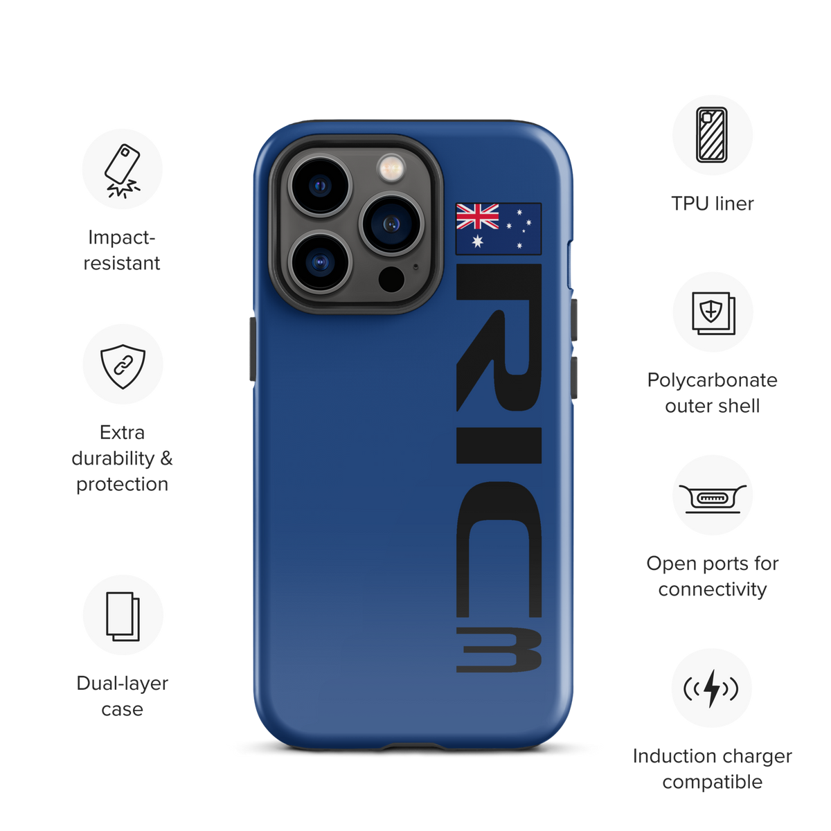 Daniel Ricciardo #3 Case for iPhone® - Formula Fans