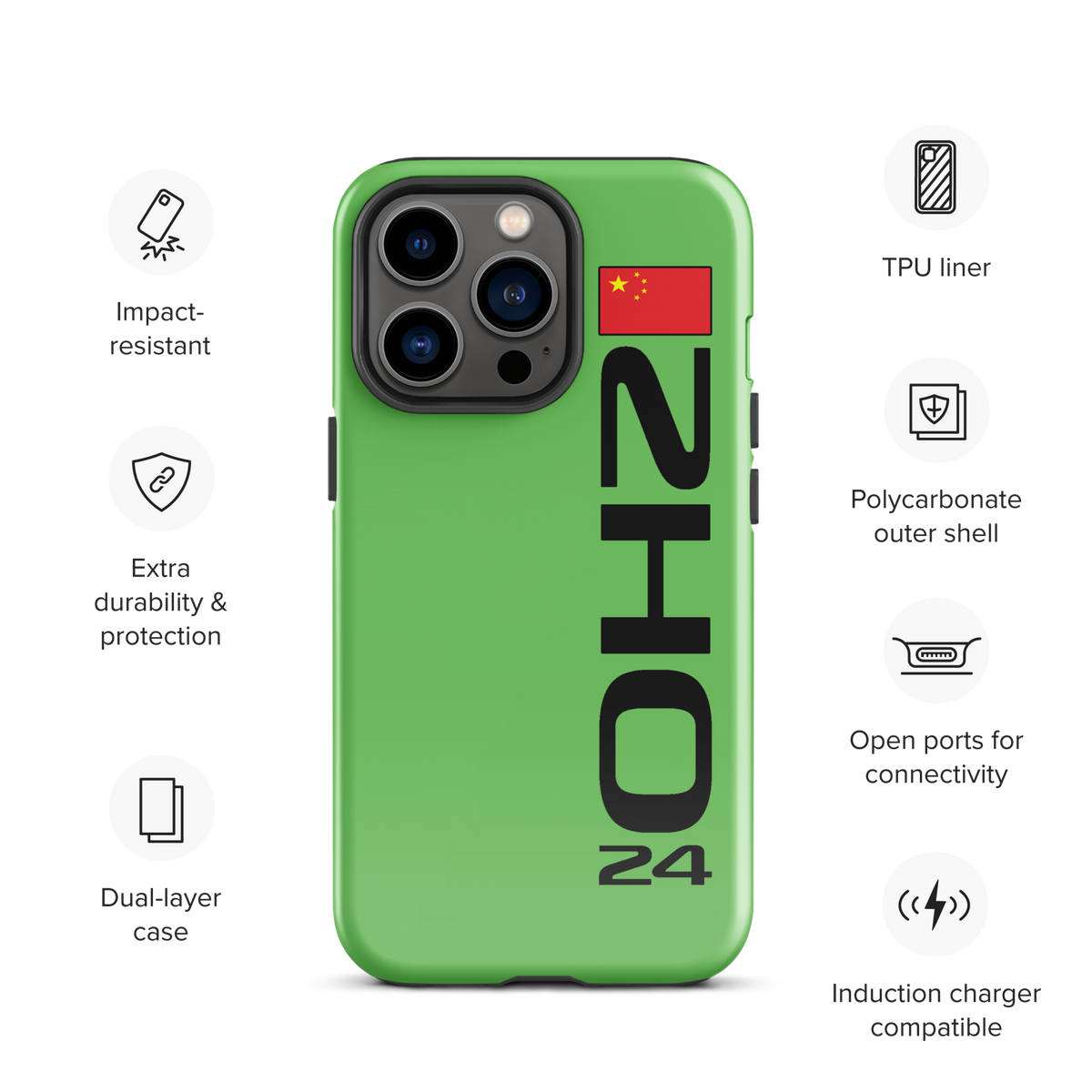 Zhou Guanyu #24 Case for iPhone® - Formula Fans