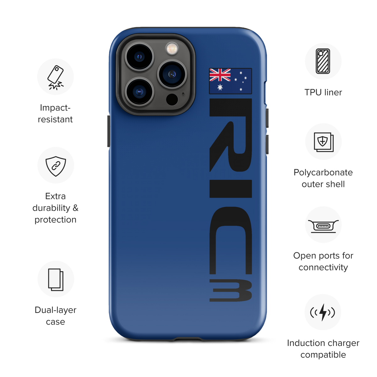 Daniel Ricciardo #3 Case for iPhone® - Formula Fans