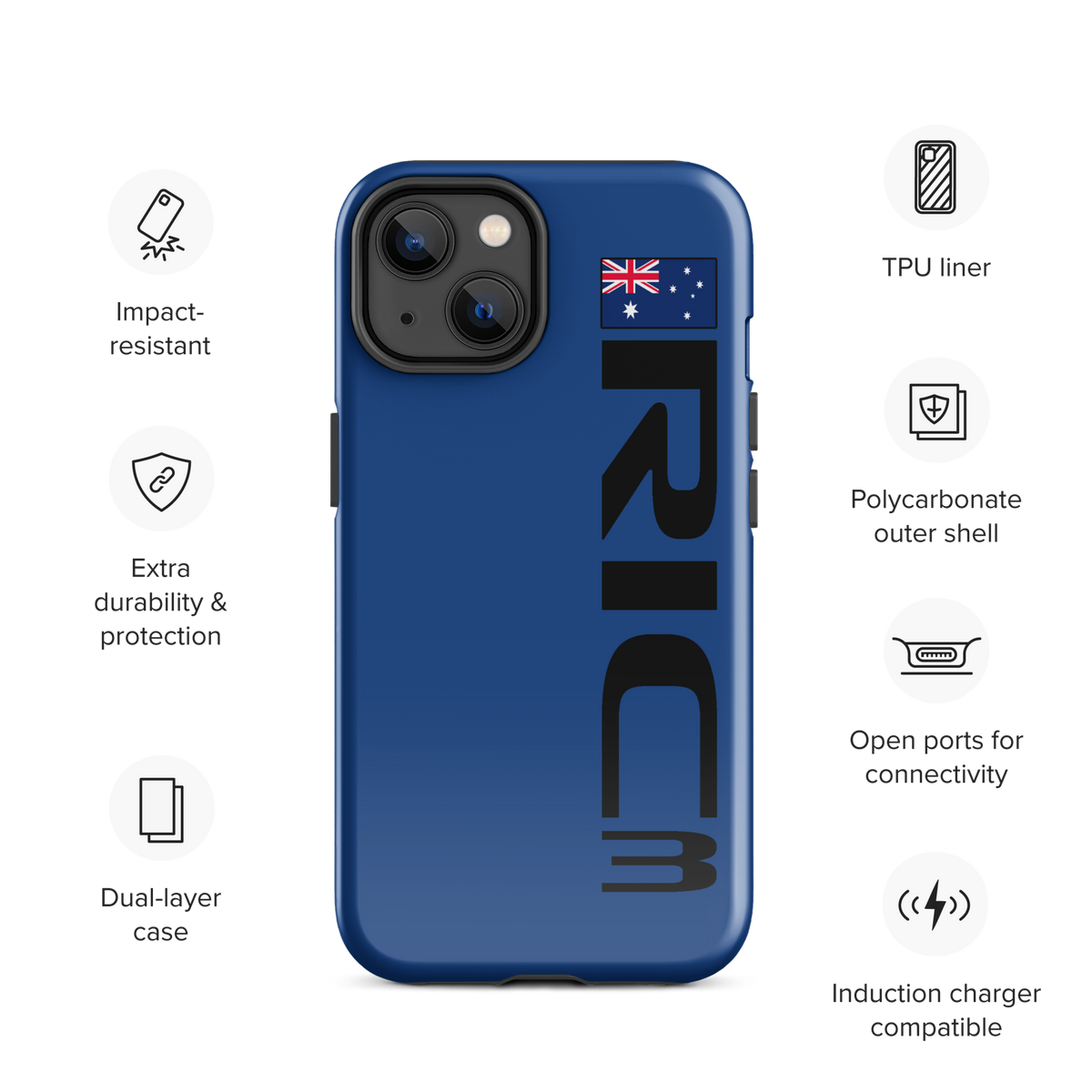 Daniel Ricciardo #3 Case for iPhone® - Formula Fans