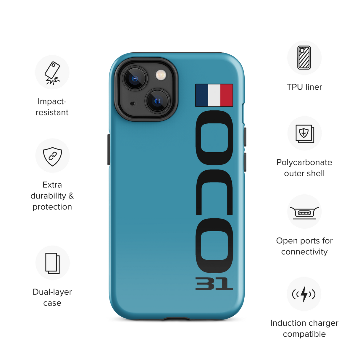Esteban Ocon #31 Case for iPhone® - Formula Fans