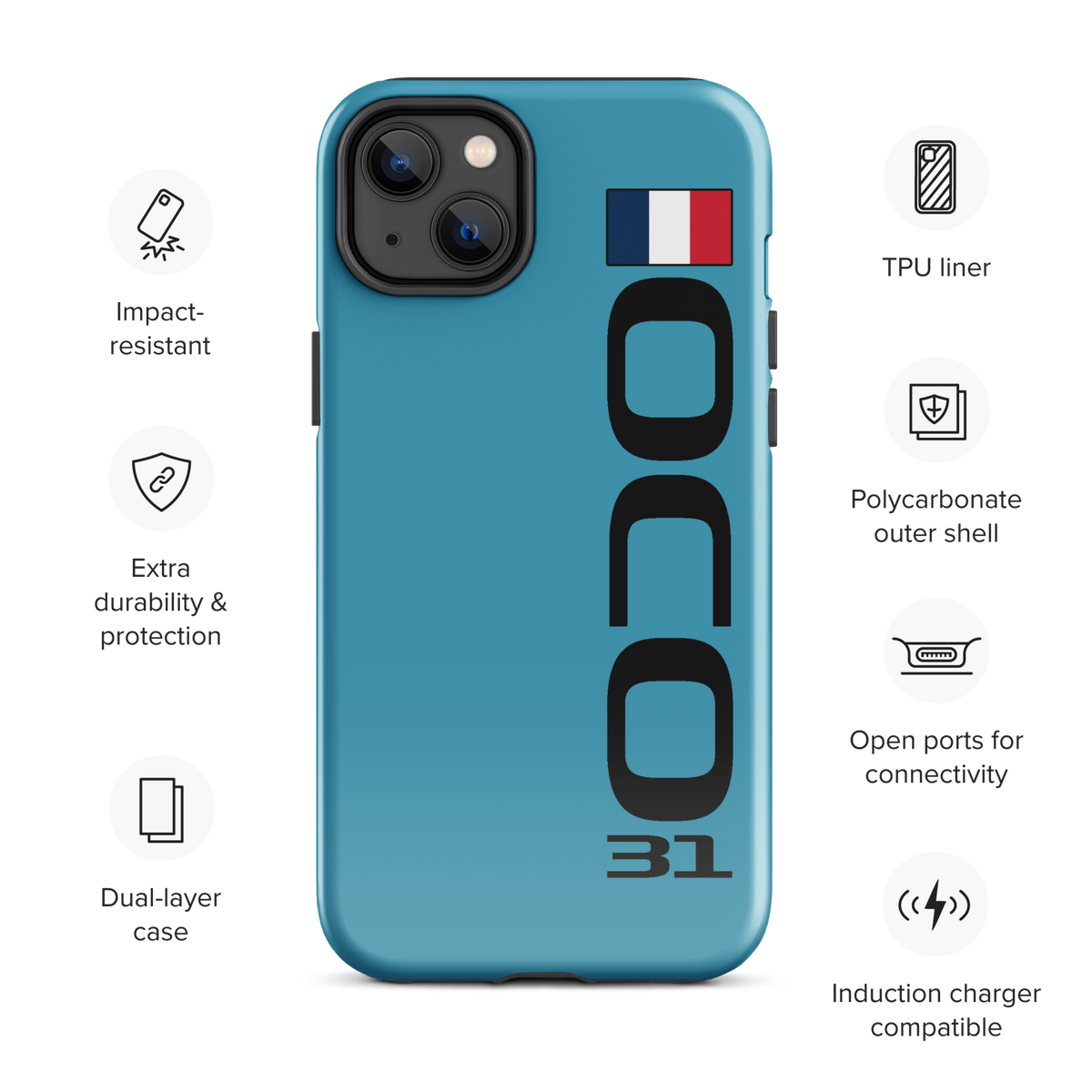 Esteban Ocon #31 Case for iPhone® - Formula Fans