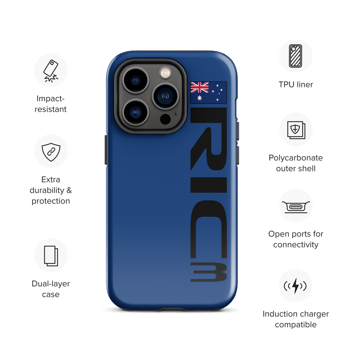 Daniel Ricciardo #3 Case for iPhone® - Formula Fans