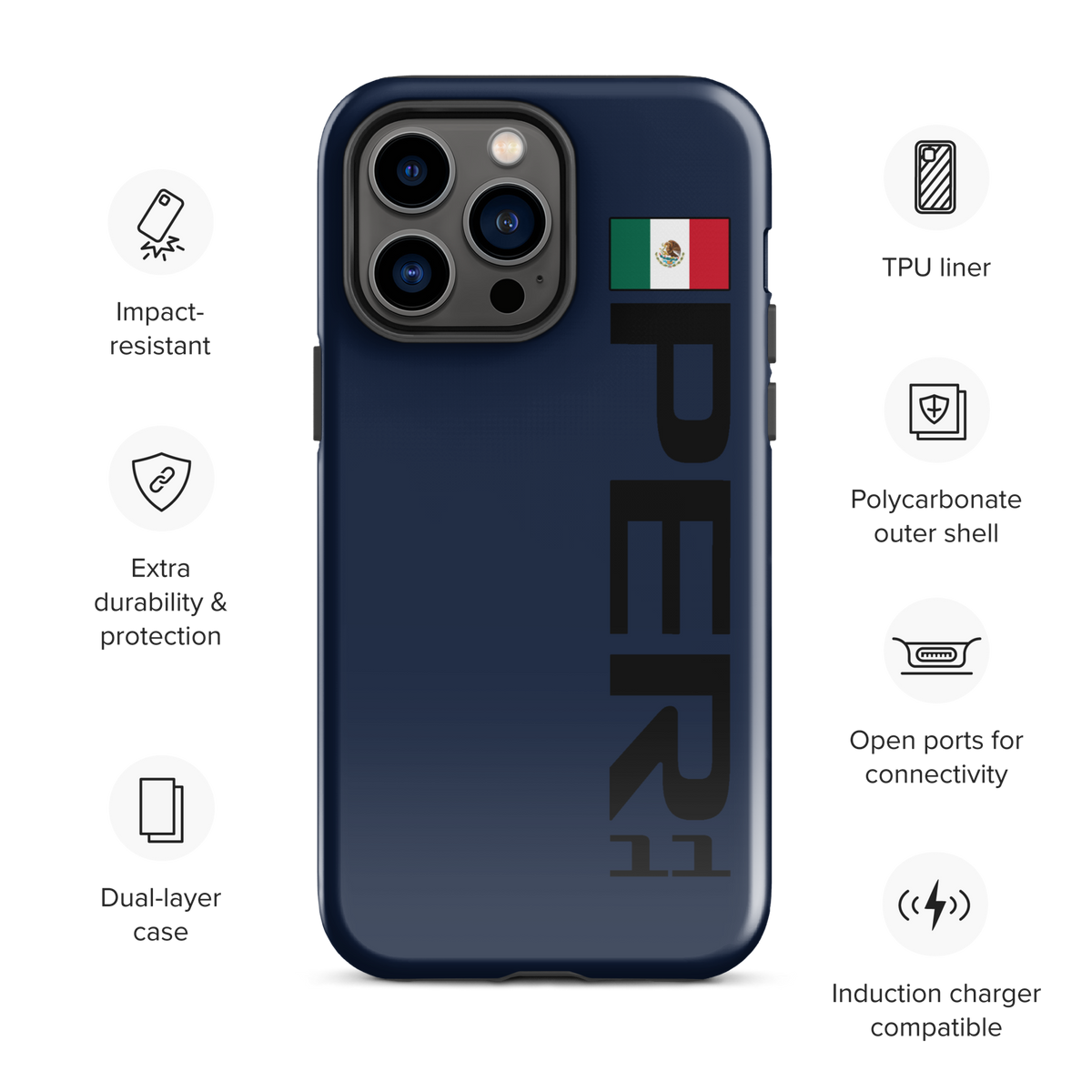 Sergio Perez #11 Case for iPhone® - Formula Fans