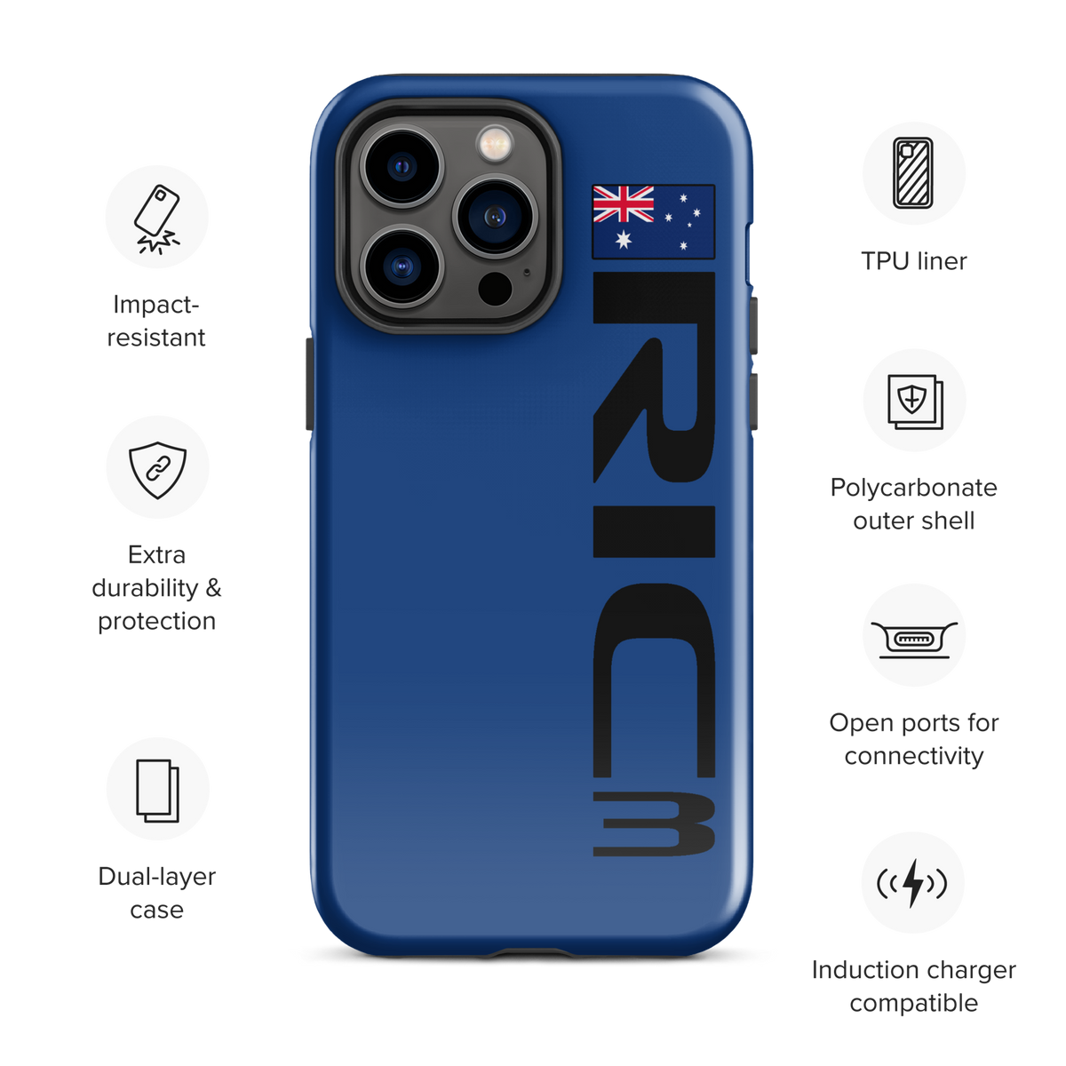 Daniel Ricciardo #3 Case for iPhone® - Formula Fans