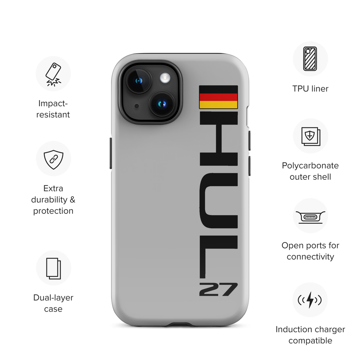 Nico Hulkenberg #27 Case for iPhone® - Formula Fans