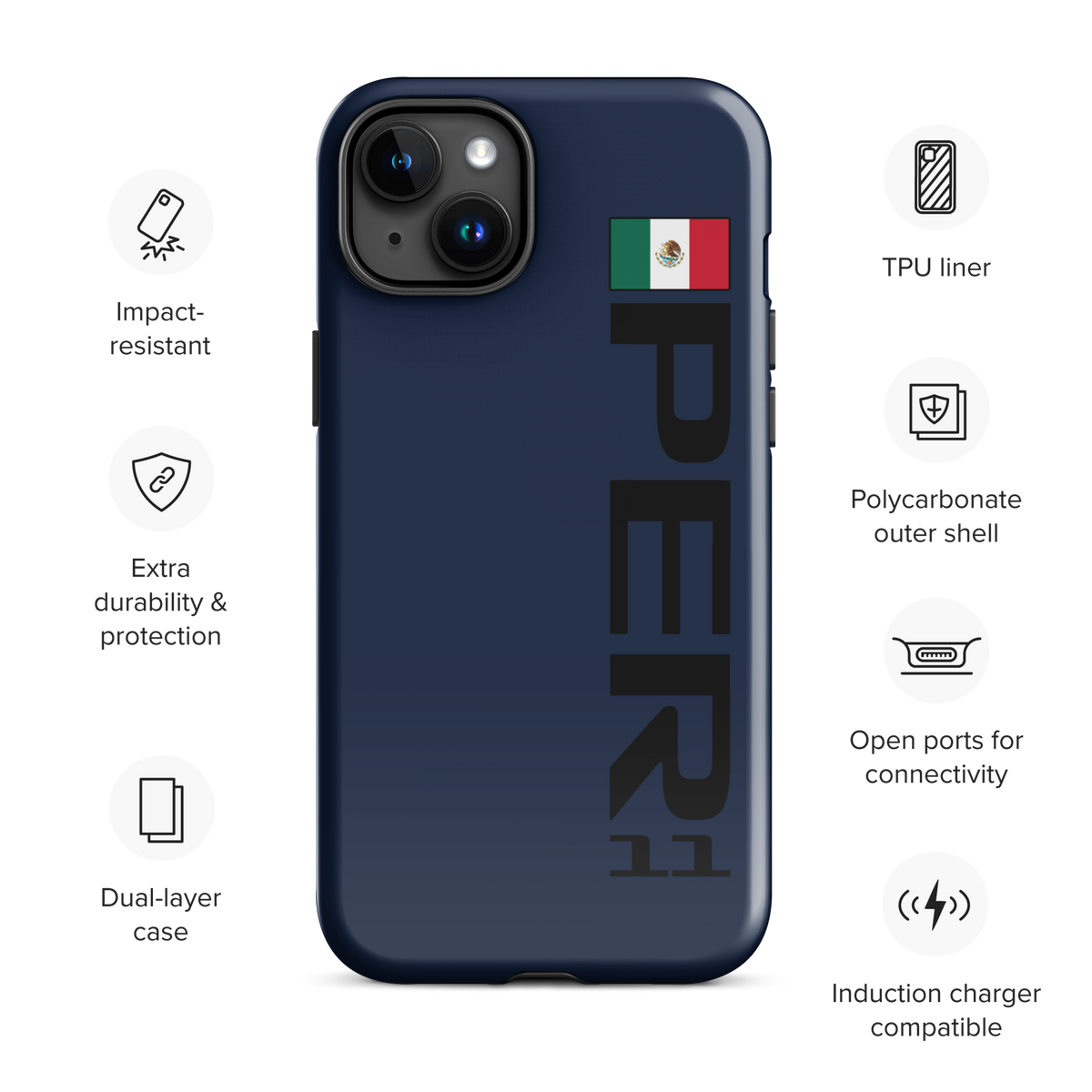 Sergio Perez #11 Case for iPhone® - Formula Fans