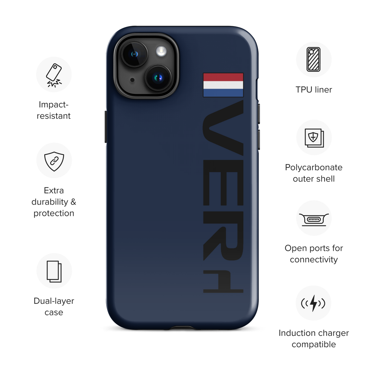 Max Verstappen #1 Case for iPhone® - Formula Fans