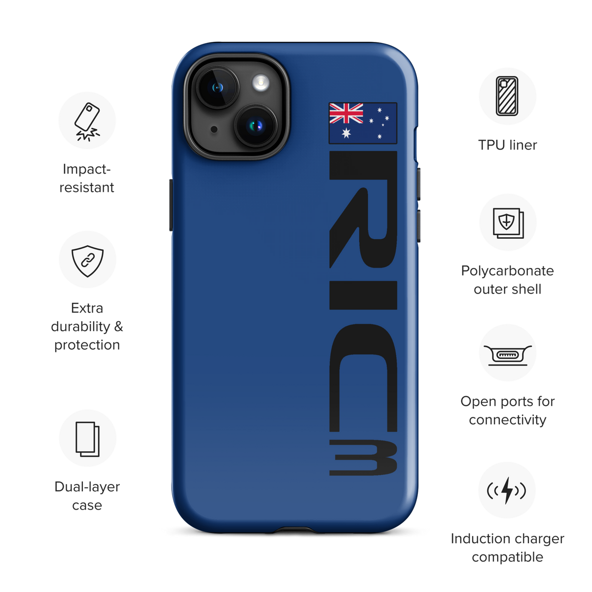 Daniel Ricciardo #3 Case for iPhone® - Formula Fans