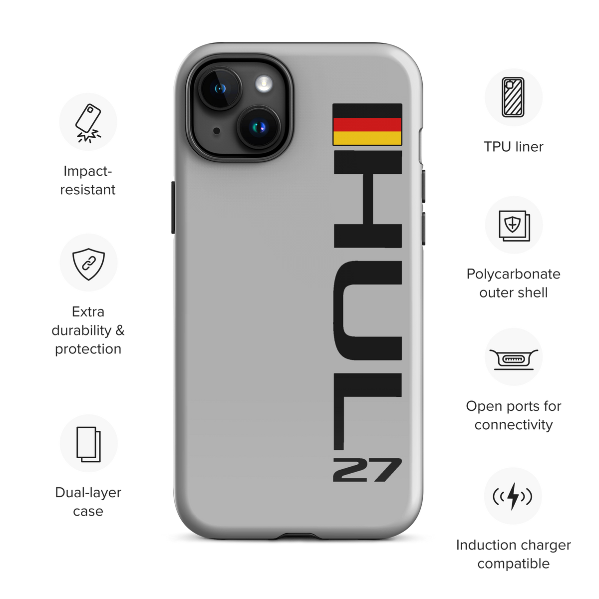 Nico Hulkenberg #27 Case for iPhone® - Formula Fans