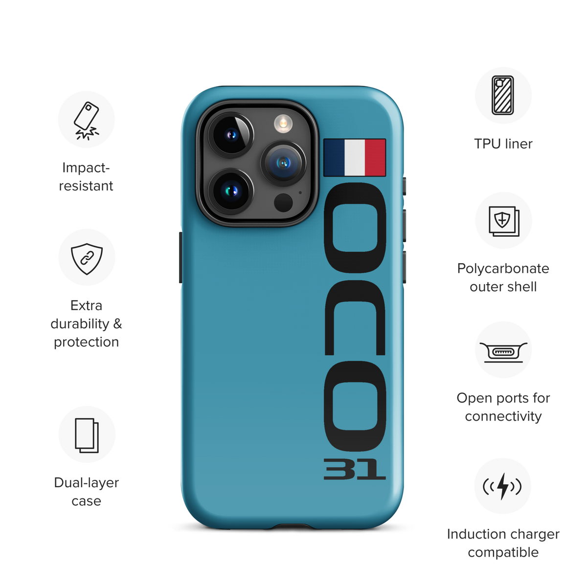 Esteban Ocon #31 Case for iPhone® - Formula Fans