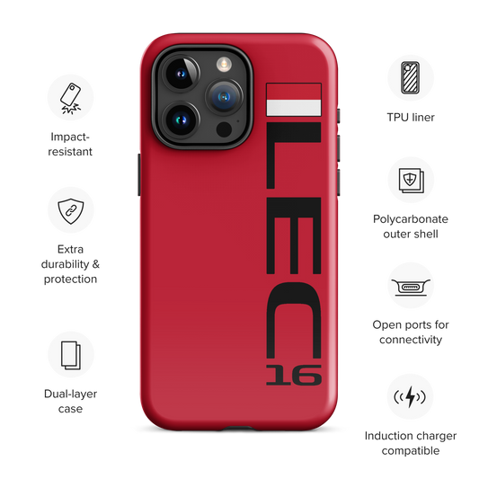 Charles Leclerc #16 Case for iPhone® - Formula Fans