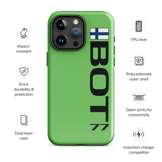 Valterri Bottas #77 Case for iPhone® - Formula Fans