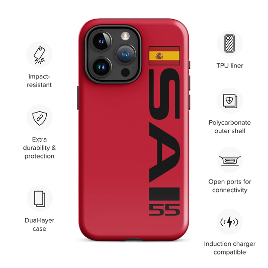 Carlos Sainz #55 Case for iPhone® - Formula Fans