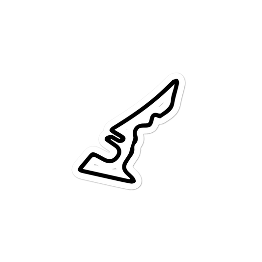 Circuit of the Americas Track Sticker - Formula Fans