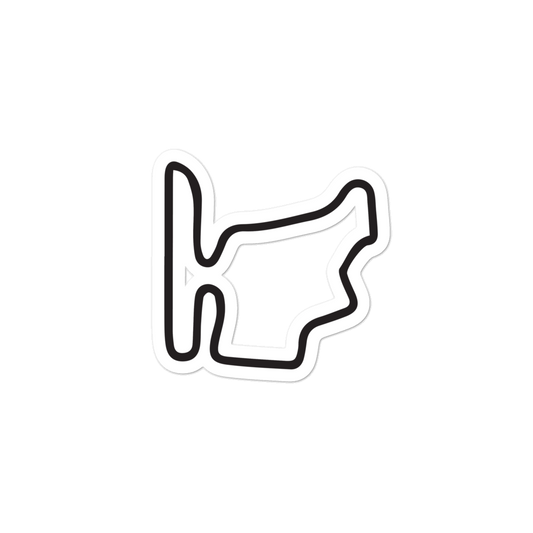 Hungaroring Track Sticker - Formula Fans