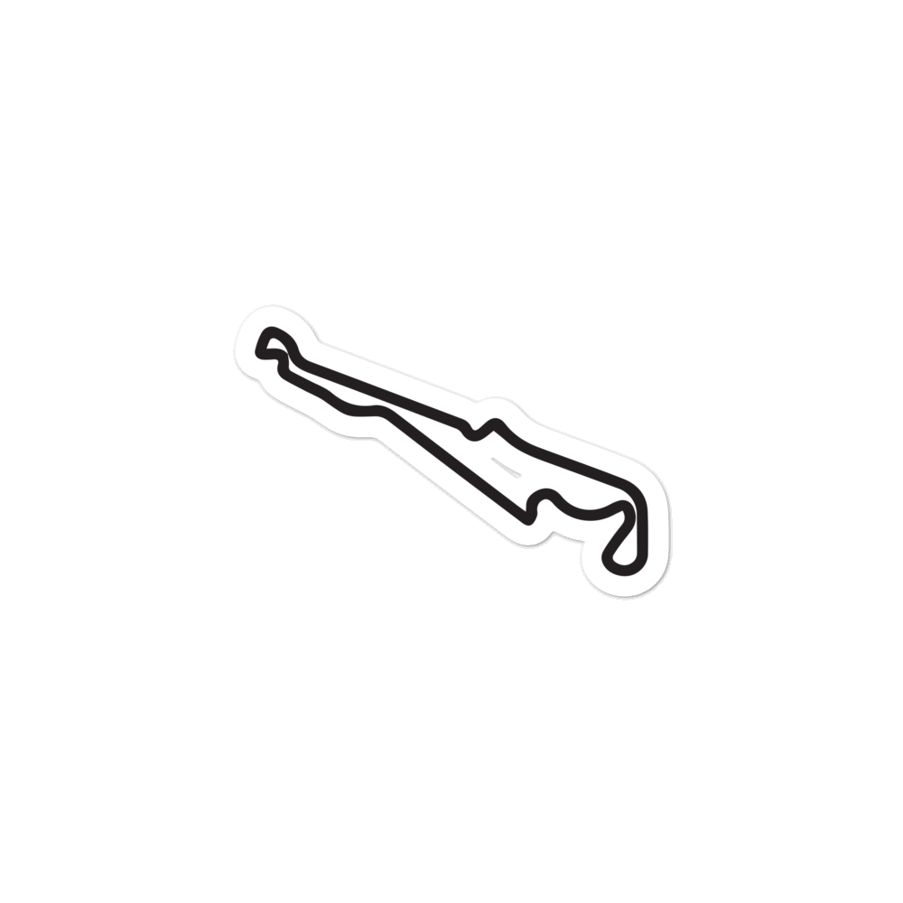 Circuit Paul Ricard Track Sticker 3x3