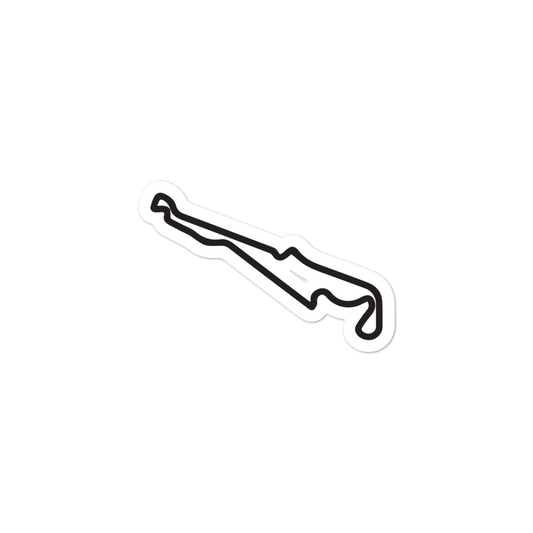 Circuit Paul Ricard Track Sticker 3x3