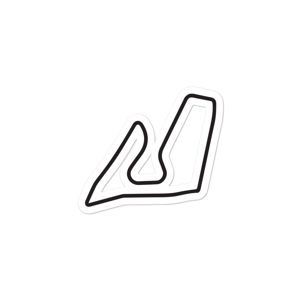 Red Bull Ring Track Sticker 3x3