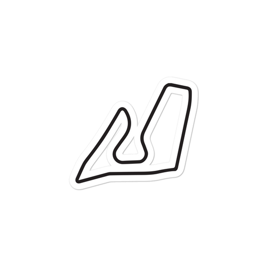Red Bull Ring Track Sticker 3x3