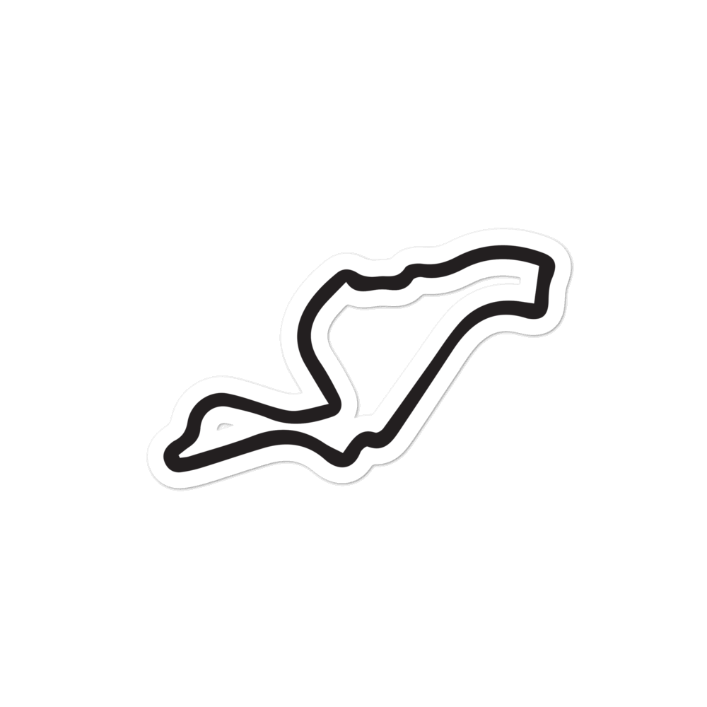 Valencia Track Sticker - Made by Exposure