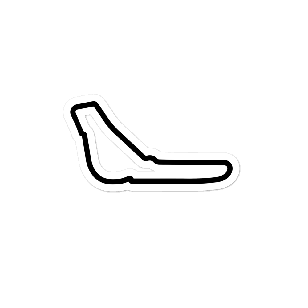 Monza Track Sticker - 4x4