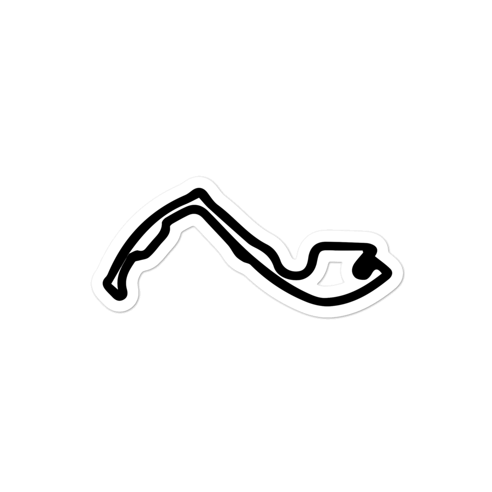 Monaco Track Sticker - Formula Fans