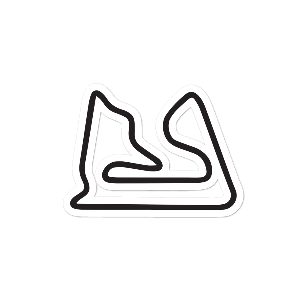 Bahrain Track Sticker 4x4