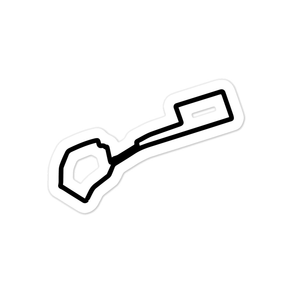 Baku City Track Sticker 4x4