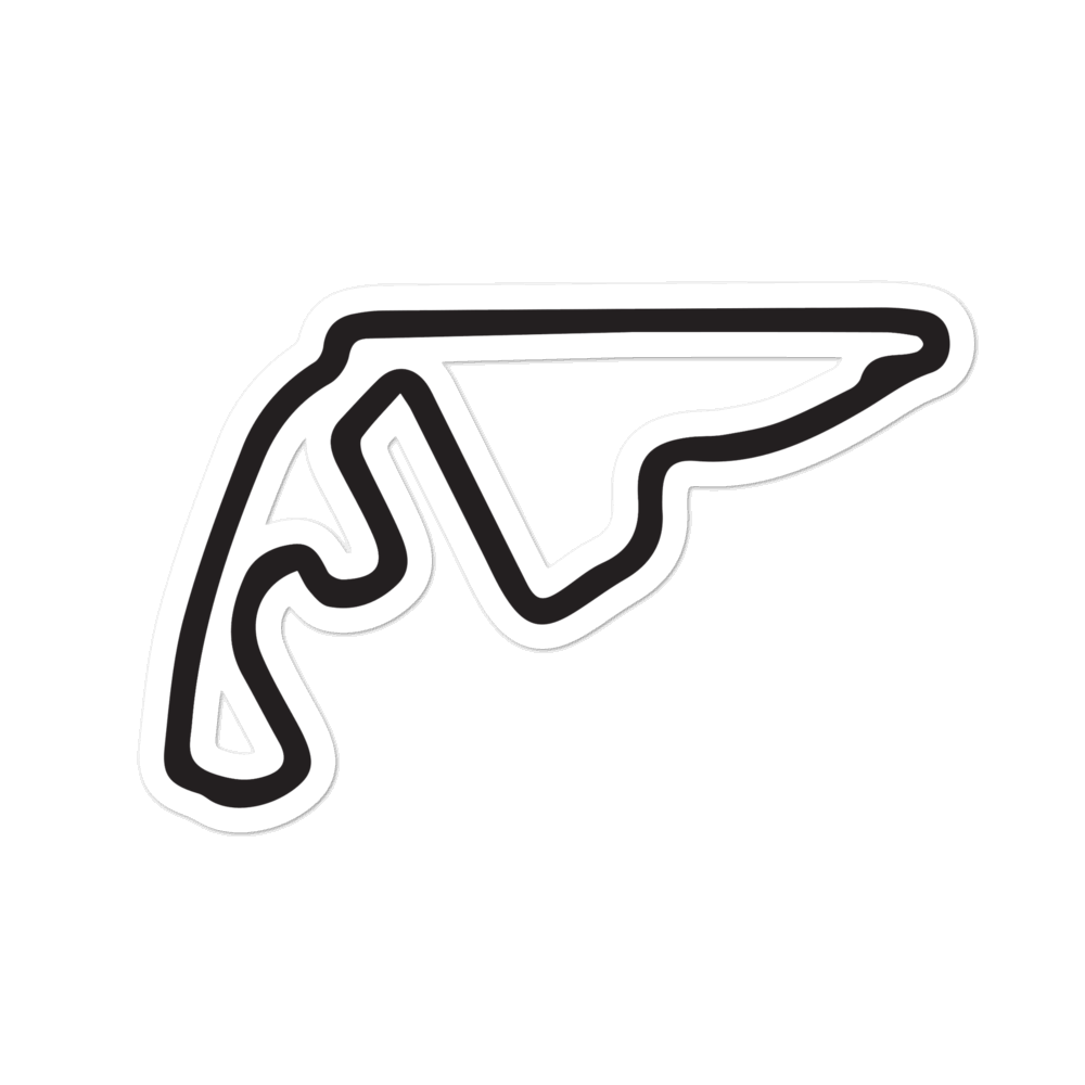 Yas Marina Track Sticker - 5.5x5.5