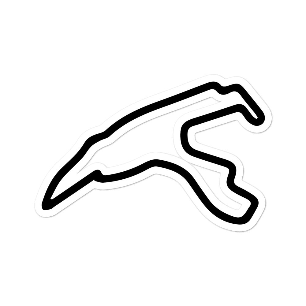 Spa Track Sticker - 5.5x5.5