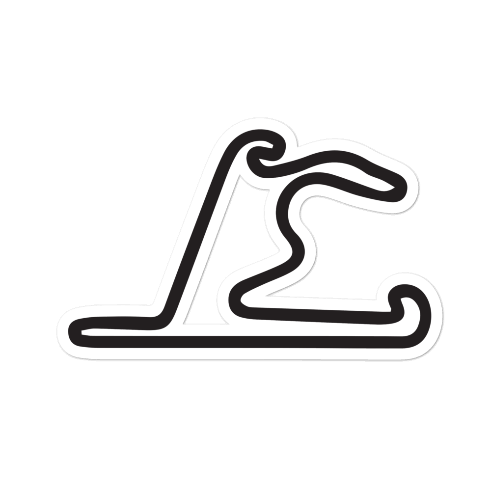 Shanghai Track Sticker - Made by Exposure