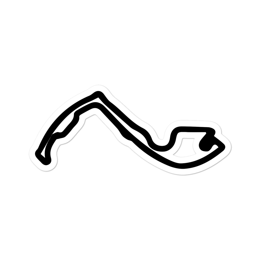 Monaco Track Sticker - Formula Fans