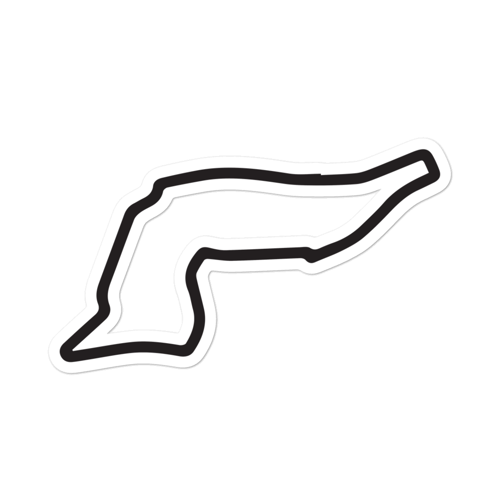 Imola Track Sticker 5.5x5.5