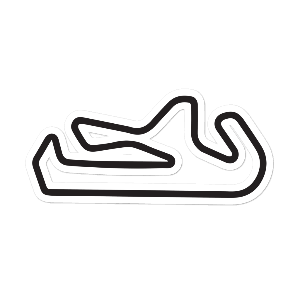 Autodromo Internacional do Algarve Track Sticker 5.5x5.5
