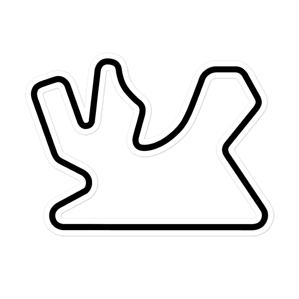 Losail Track Sticker - Formula Fans
